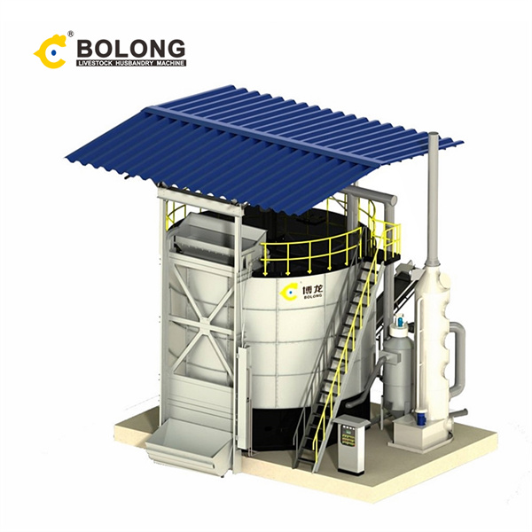 high-quality chicken manure fermentation system